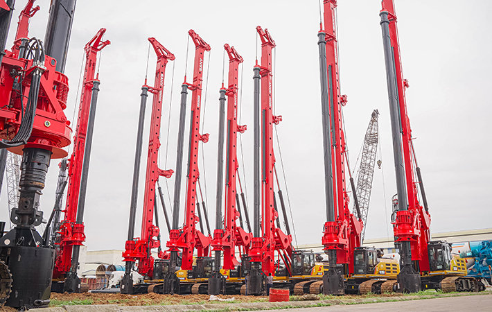 SANY drilling rigs build the largest steel plant in Vietnam